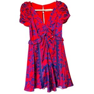 Self-Portrait brand short sleeve dress. Super cute, fun night out, very comfy